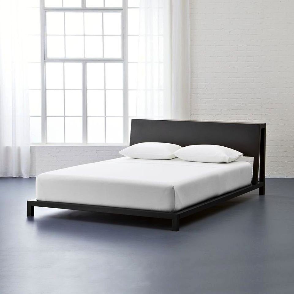 Cb2 Alpine Gunmetal Queen Bed - Roomii™