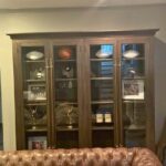 Restoration Hardware Display book cabinet