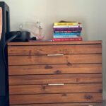 CB2 Linear 2-Drawer Nightstand