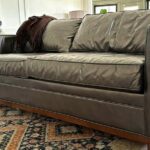 Mitchell Gold + Bob Williams Leather Sleeper Sofa
