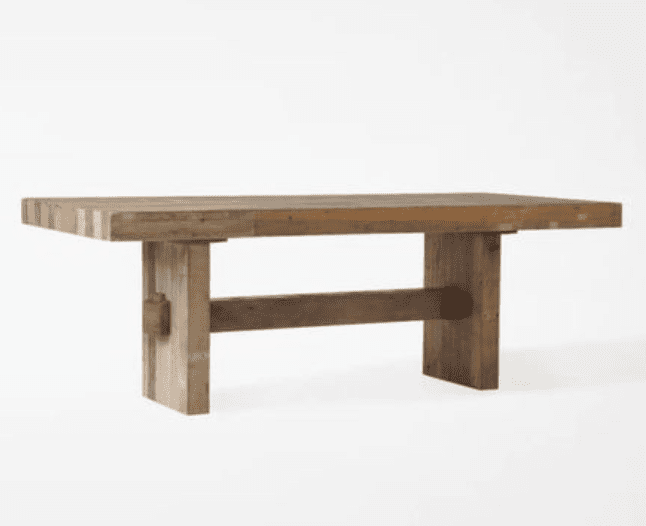 Rustic Emmerson Dining Table and Benches