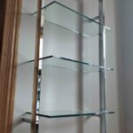 CB2 Chrome Tesso Shelving Unit