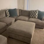 Sectional With Ottoman
