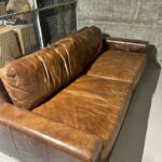 Restoration Hardware Vintage Leather Sofa