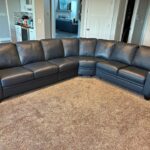 Pallister Leather Sectional Couch