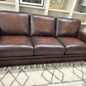 Luca Leather 3-Seater Sofa