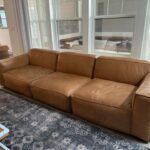 Article modular leather sofa