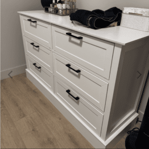 Amazon Modern White 6-Drawer Dresser