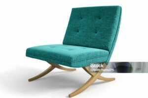 Armchair isolated white background 3D rendering Armchair isolated white background 3D rendering